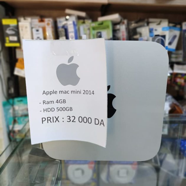 Apple Mac mini 2014 Core i5 4e gén, 4 Go RAM, HDD 500 Go (occasion)