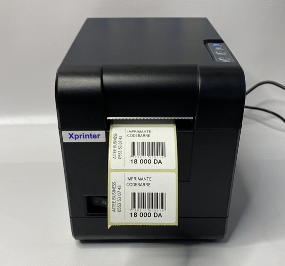 Imprimante étiquettes code-barre Xprinter XP-236B thermique USB (neuve)