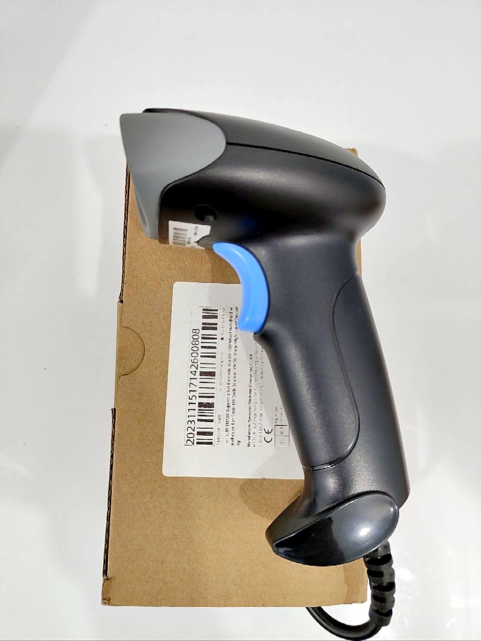 Lecteur code-barres filaire USB 1D/2D QR code à main (neuf)
