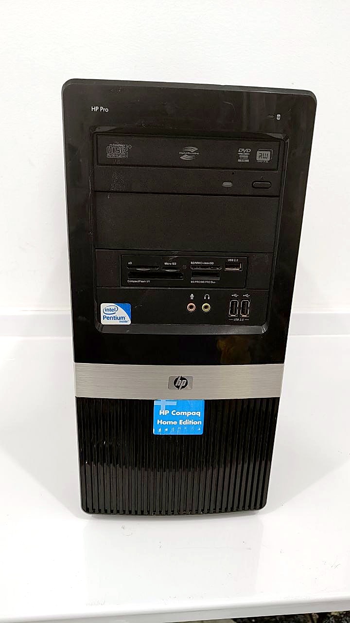 Unité centrale HP Pro Pentium dual-core 2 Go RAM 320 Go HDD graveur DVD (occasion)